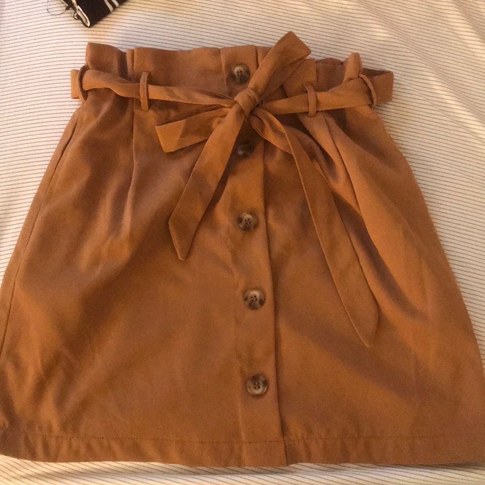 Paperbag skirt